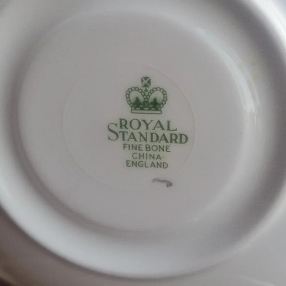 Royal Standard TEACUP and saucer /Fine Bone China England